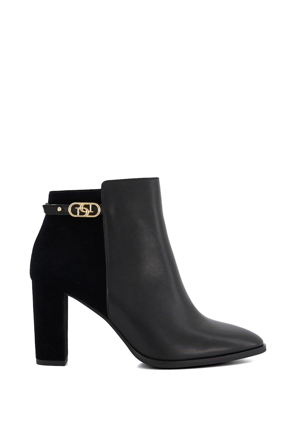 Boots | 'Olia' Leather Ankle Boots | Dune London