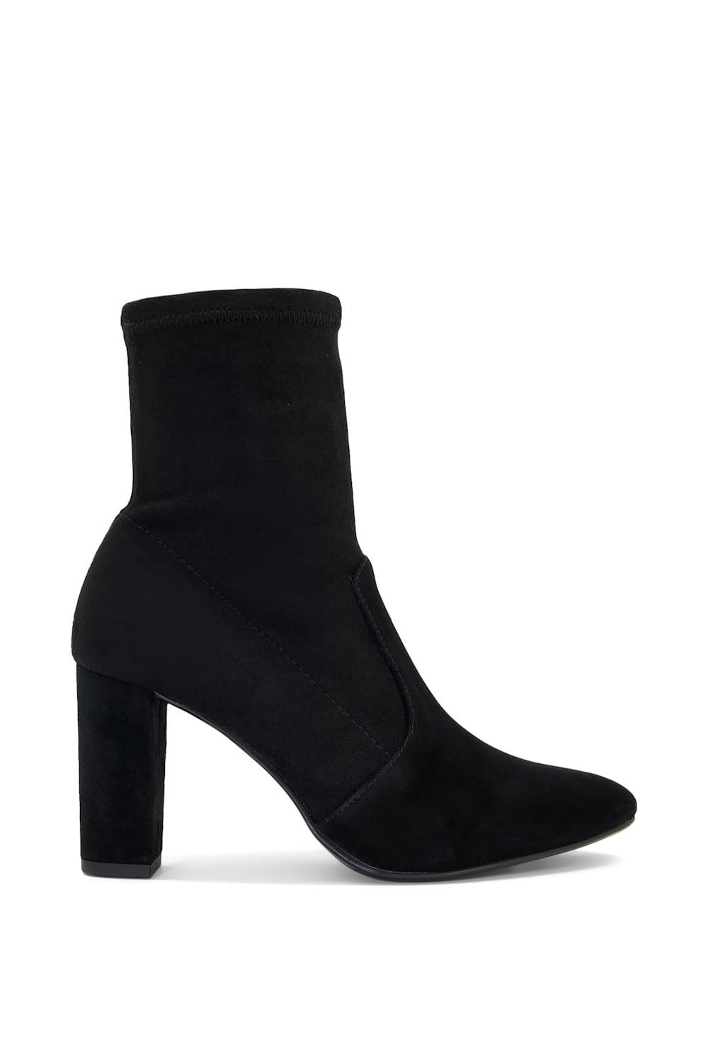 Boots | Wide Fit 'Optical' Suede Ankle Boots | Dune London