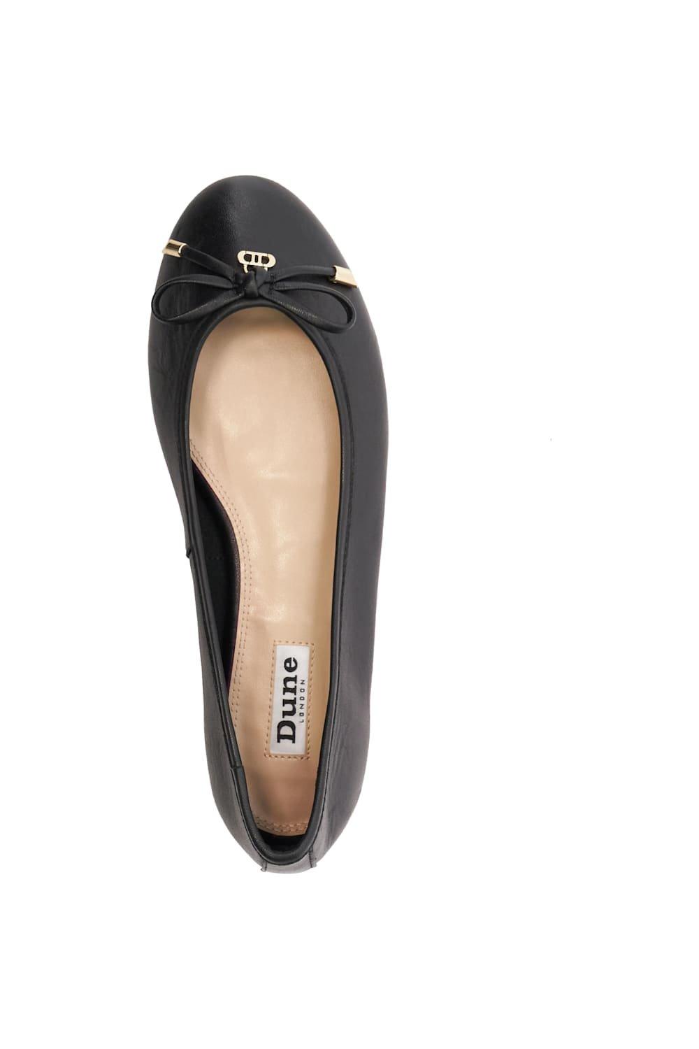 Dune black sale ballet pumps