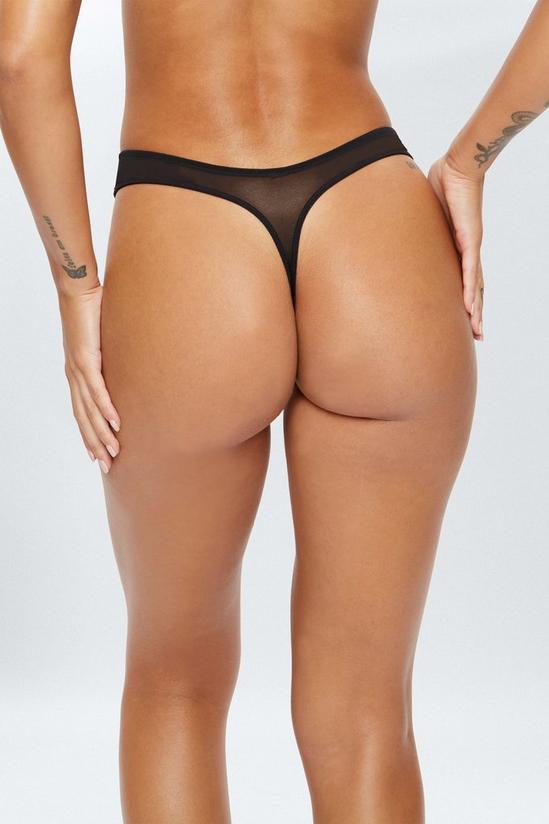 Ann Summers Sexy Lace Planet Thong Red