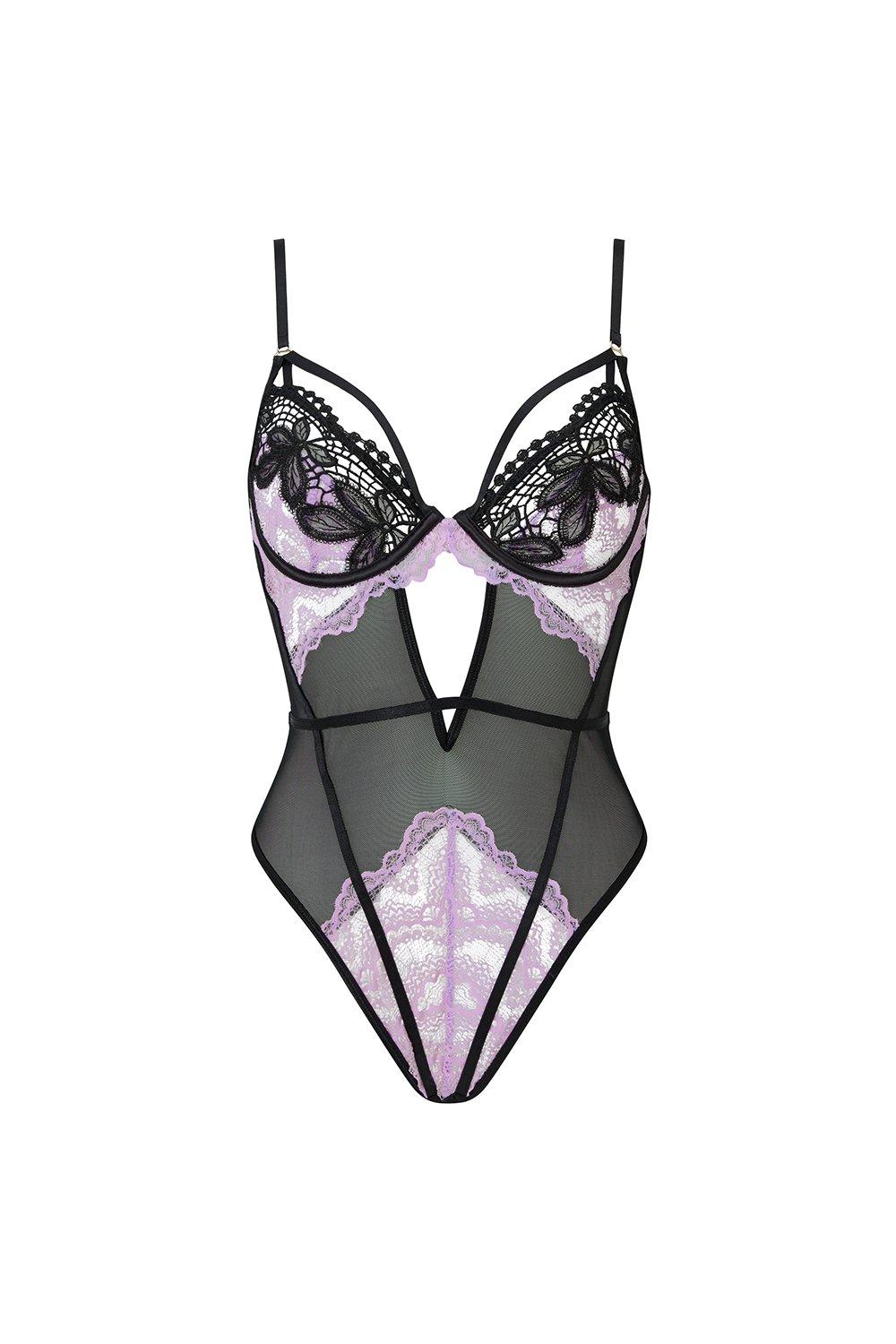 Lingerie | Rouge Noir Crotchless Body | Ann Summers