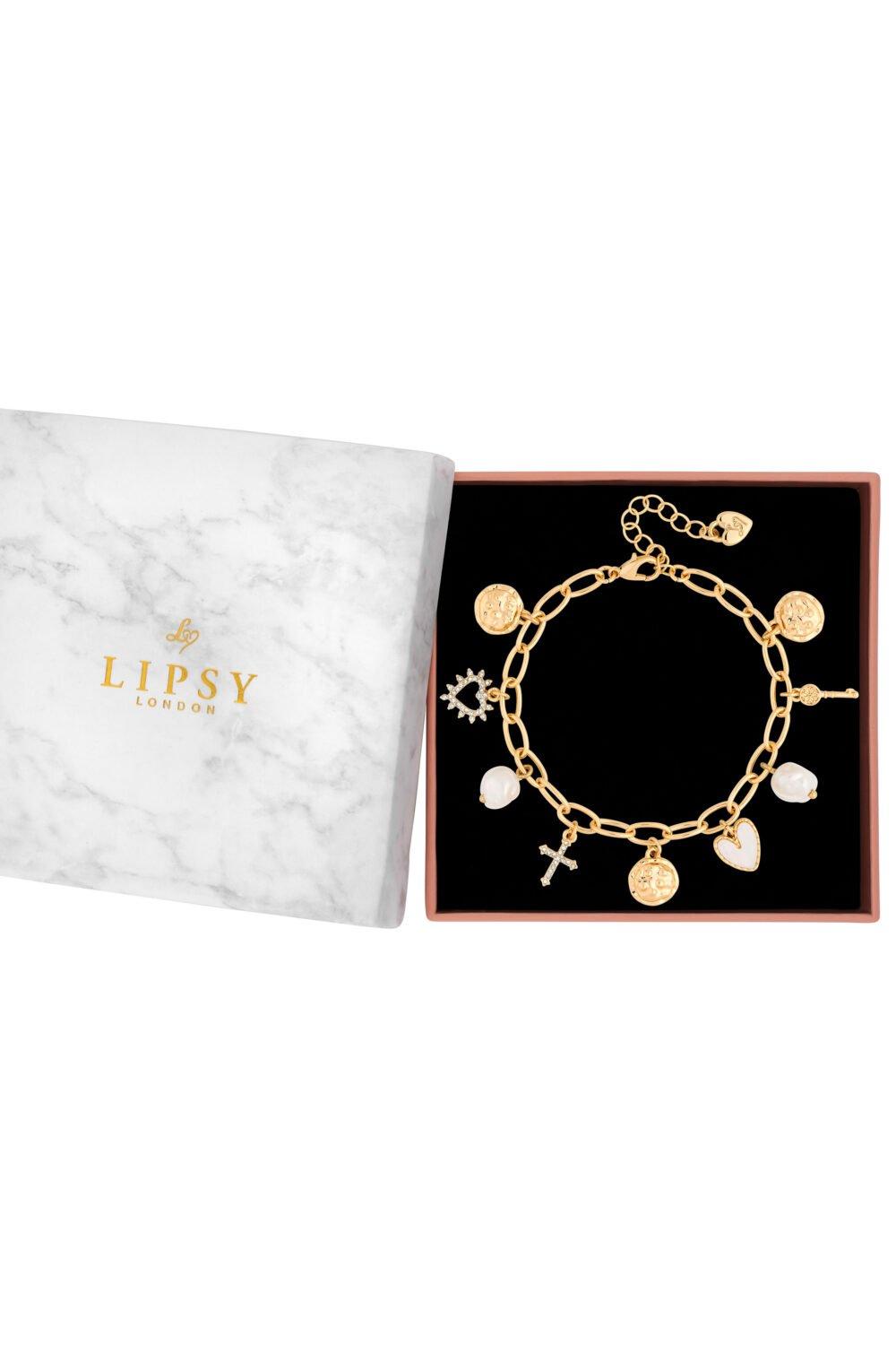 Lipsy charm bracelet discount