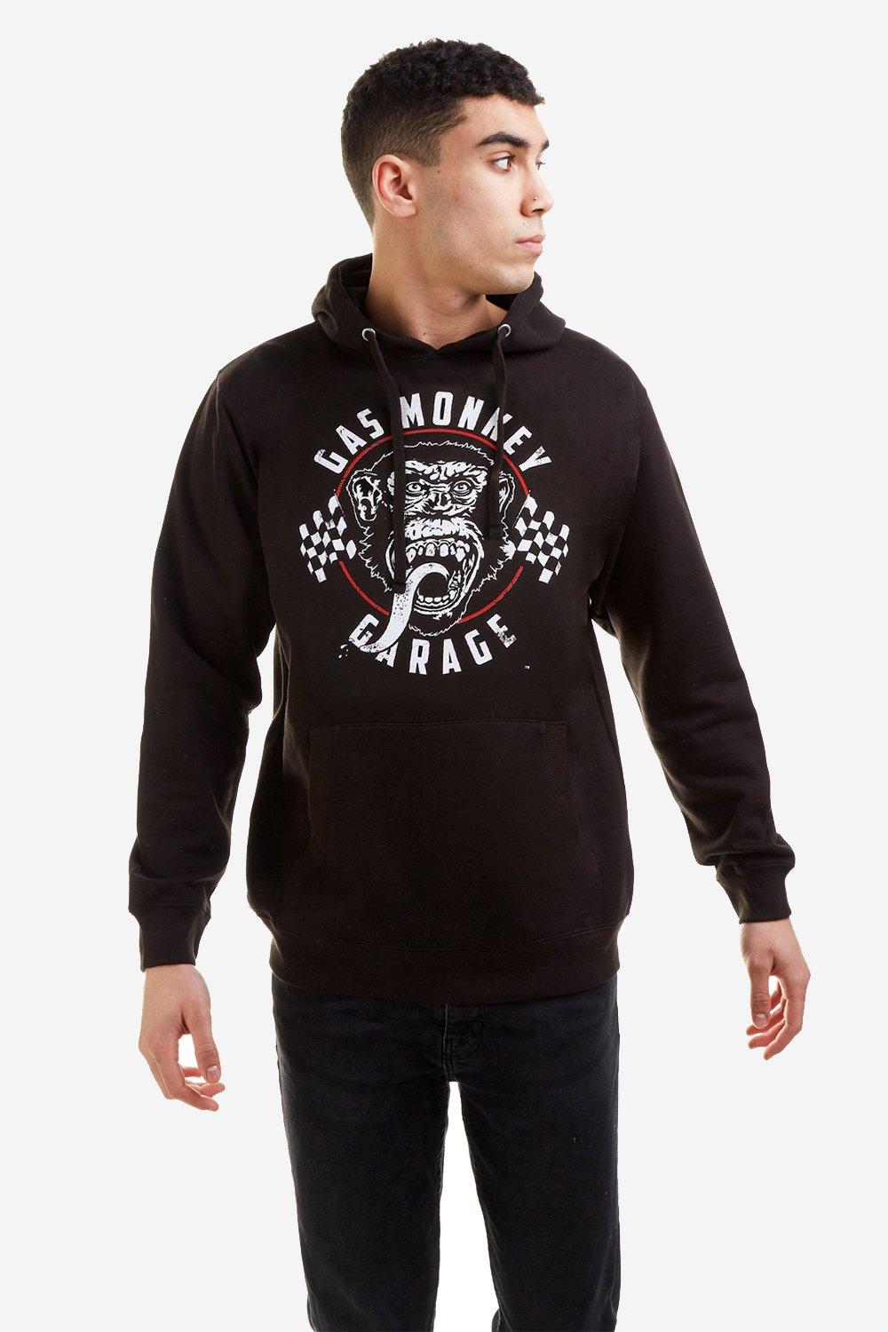 Gas monkey shop zip up hoodie