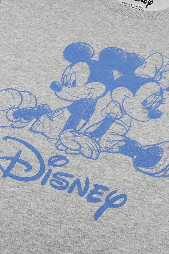 Disney Minnie & Mickey Mouse Sketch Cotton Sweatshirt 4