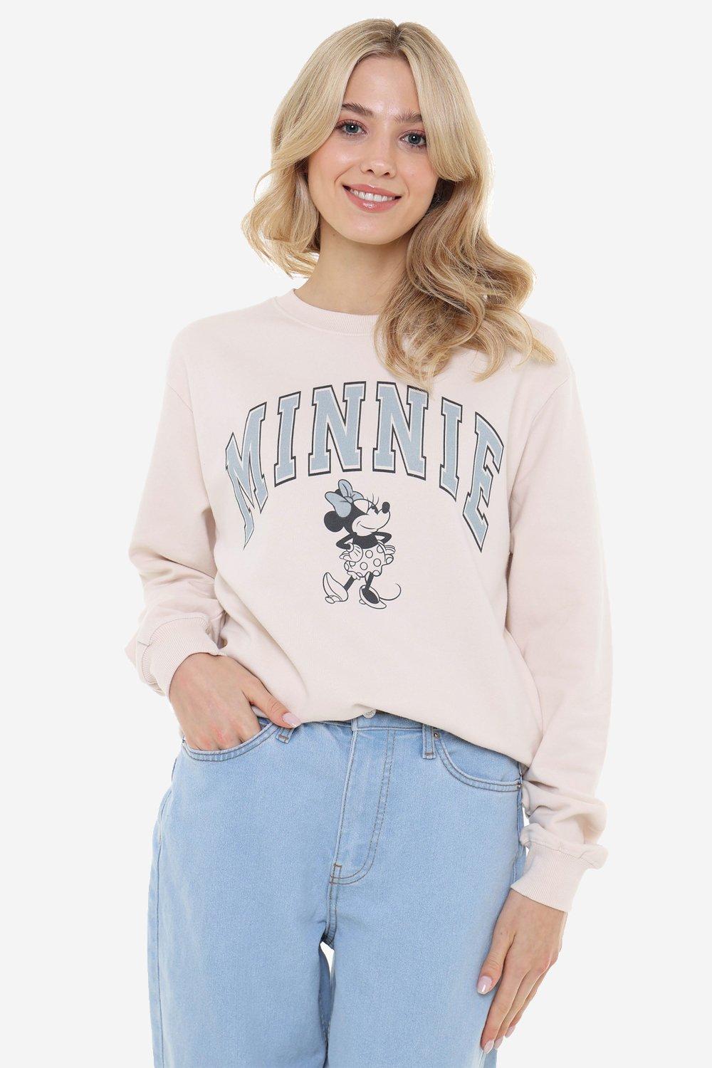 Minnie mouse hot sale sweatshirt women