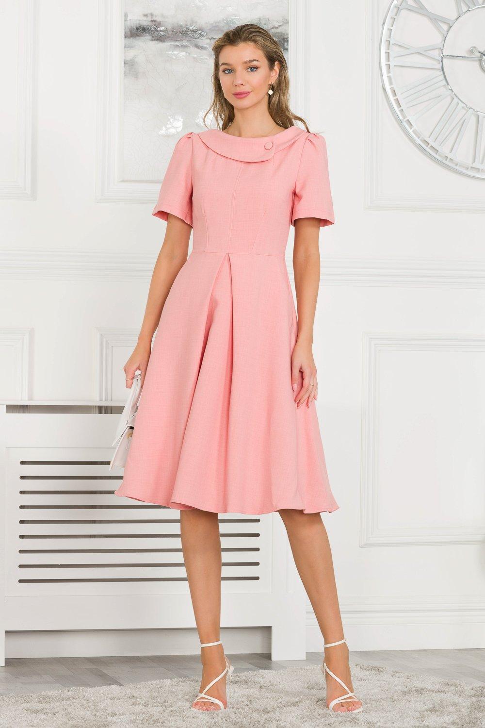 Dresses Valery Button Collar Dress Jolie Moi