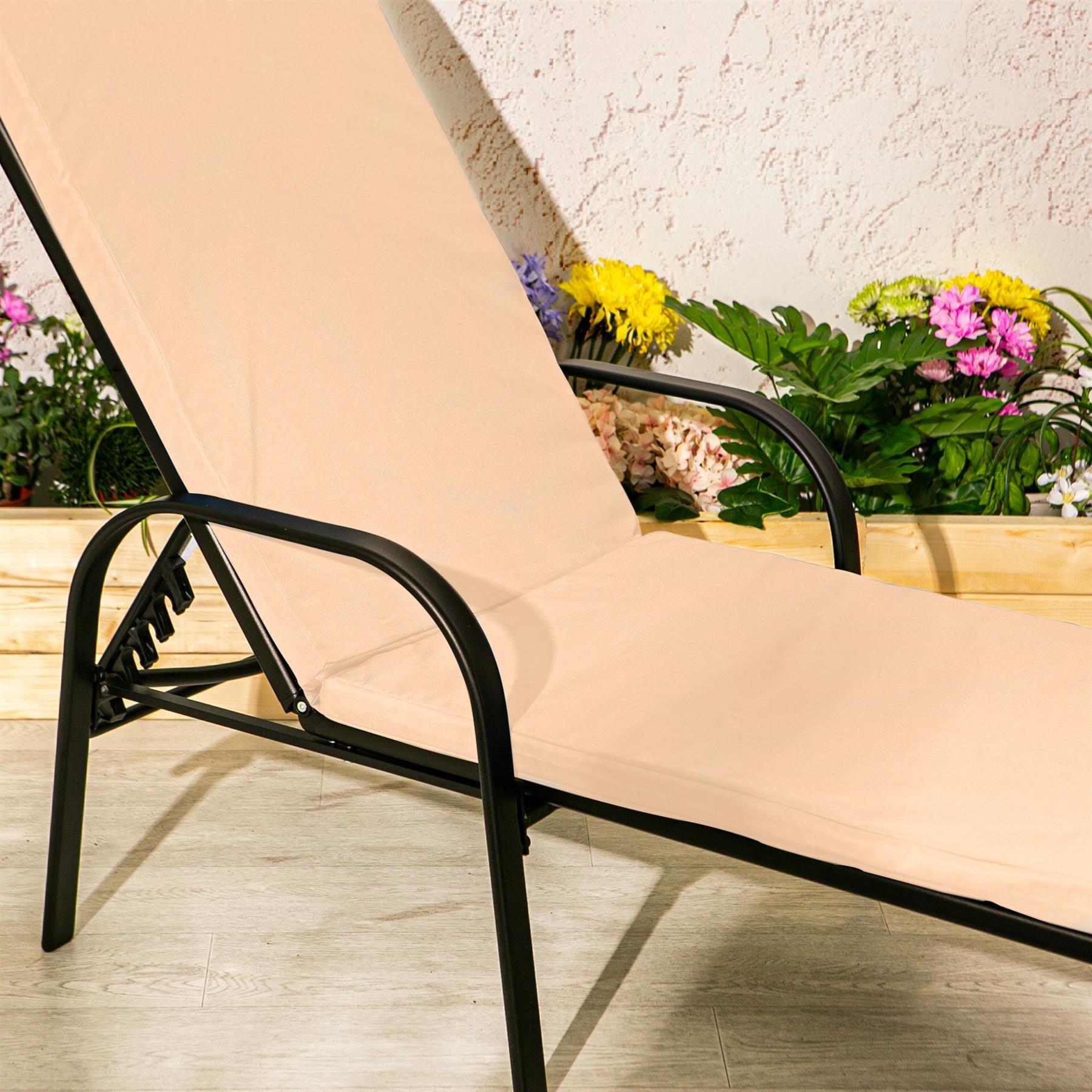 Harbour housewares best sale sun lounger