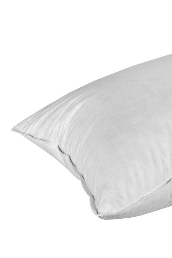 Homescapes Duck Feather Euro Continental Pillow - 40cm x 80cm (16"x32") 4