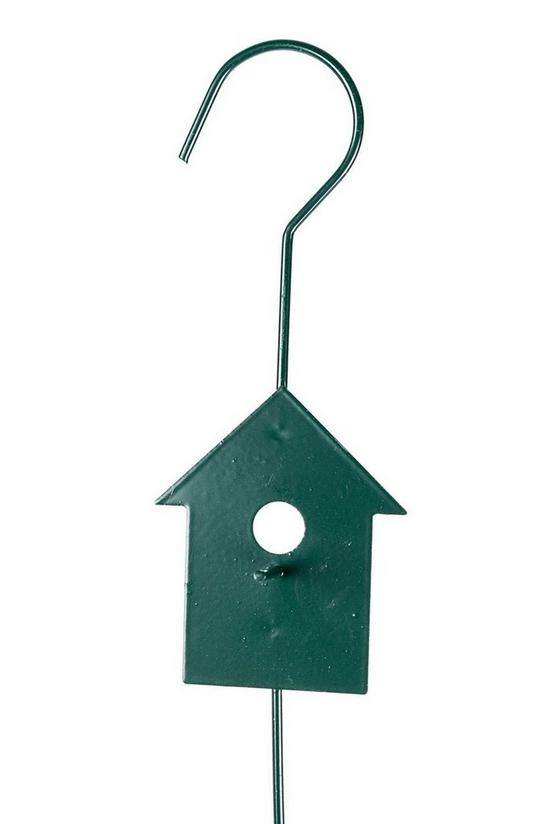 Homescapes Metal Spring Bird Feeder with Bird Decoration, Bird House 3