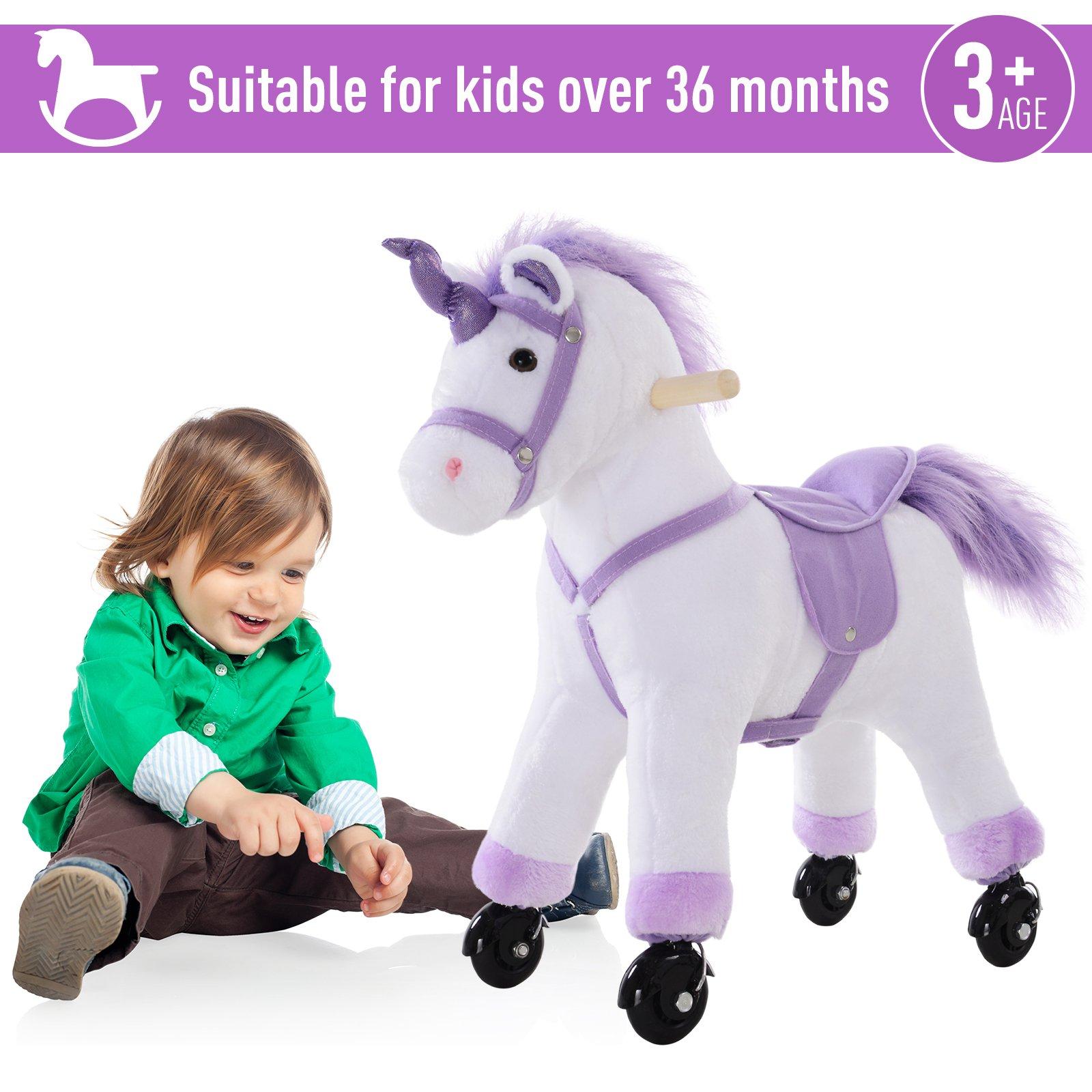 Walking ride on unicorn cheap