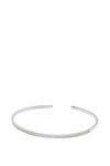 Pure Luxuries London Gift Packaged 'Aaliyah' 925 Silver Bangle thumbnail 1