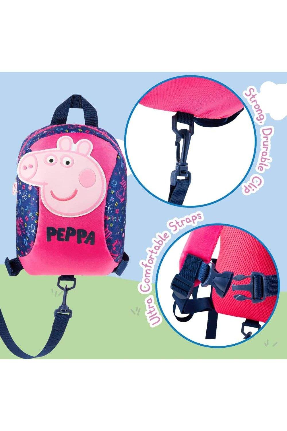 Peppa pig backpack sale with reins