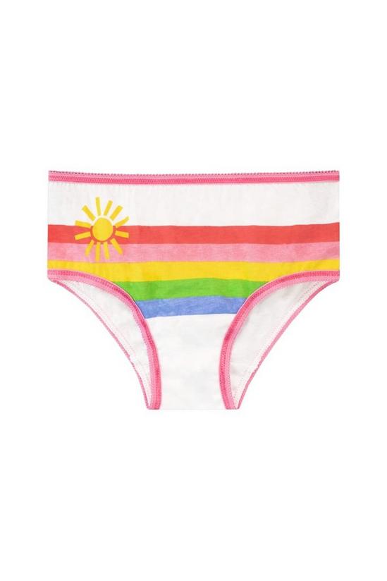 Harry Bear Girls' Underwear Pack of 5 Rainbow Multicolored 5