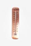 Homescapes Copper Metal Wall Thermometer, 30 cm thumbnail 4