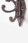 Homescapes Ornate Hinged Cast Iron Wall Hook thumbnail 3