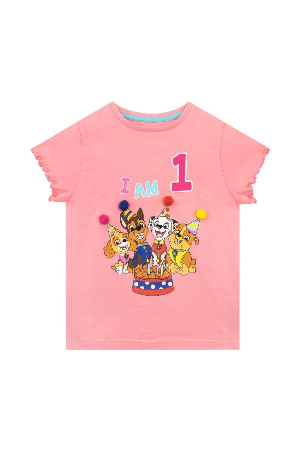 1st birthday paw patrol shirt