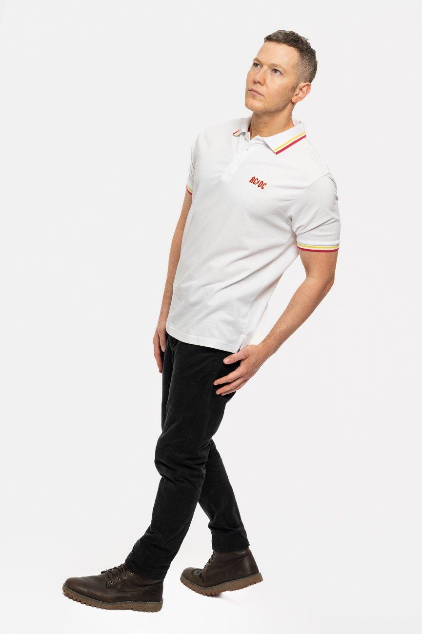 Ac dc hotsell polo shirt