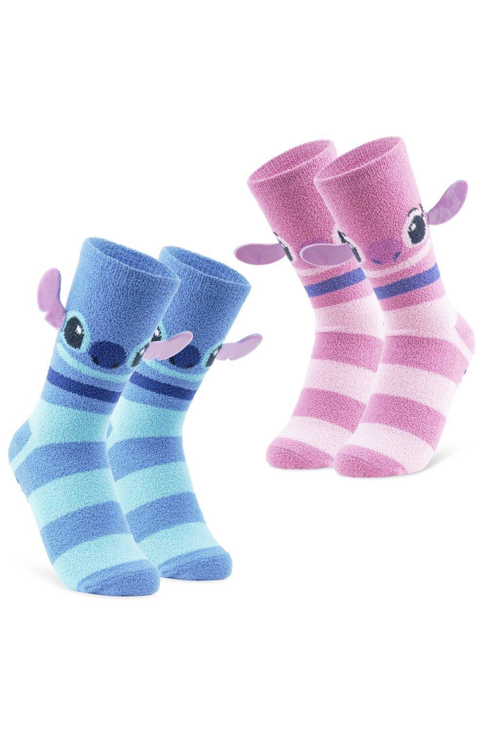 Stitches Betty Boop Fuzzy Grip Socks (2 Pack)