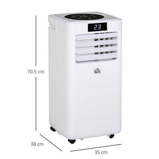 HOMCOM 7000 BTU Air Conditioner Portable AC Unit for Dehumidifying Remote 4