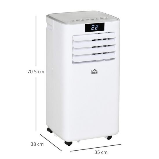 HOMCOM 10000 BTU Mobile Air Conditioner Portable AC Unit with RC for Bedroom 3