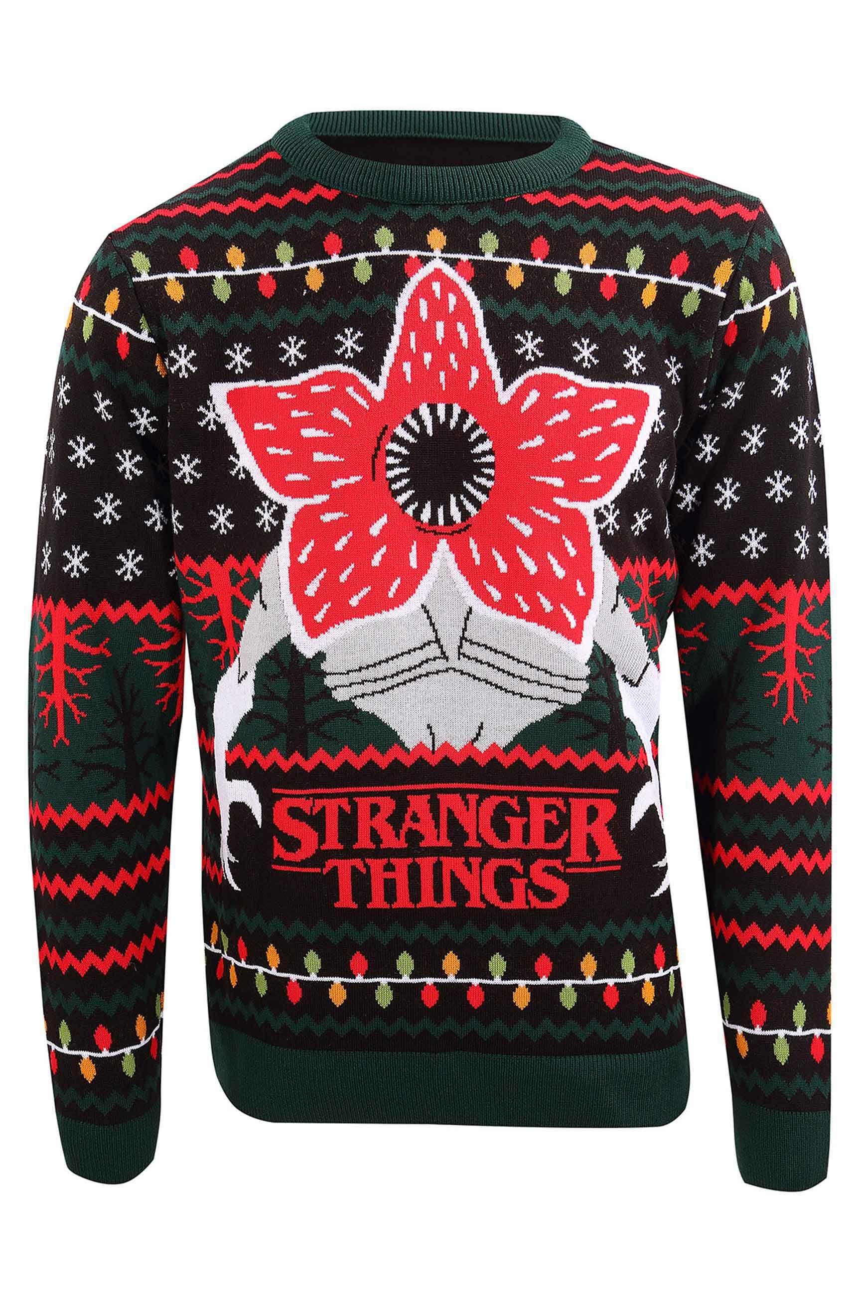 Stranger things ugly 2025 christmas sweater