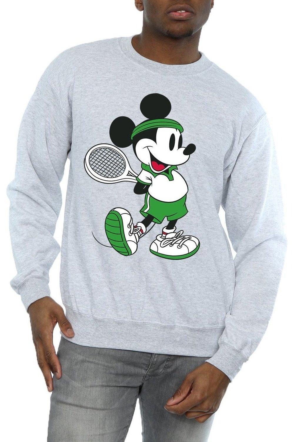 Mickey mouse playing outlet tennis hoodie