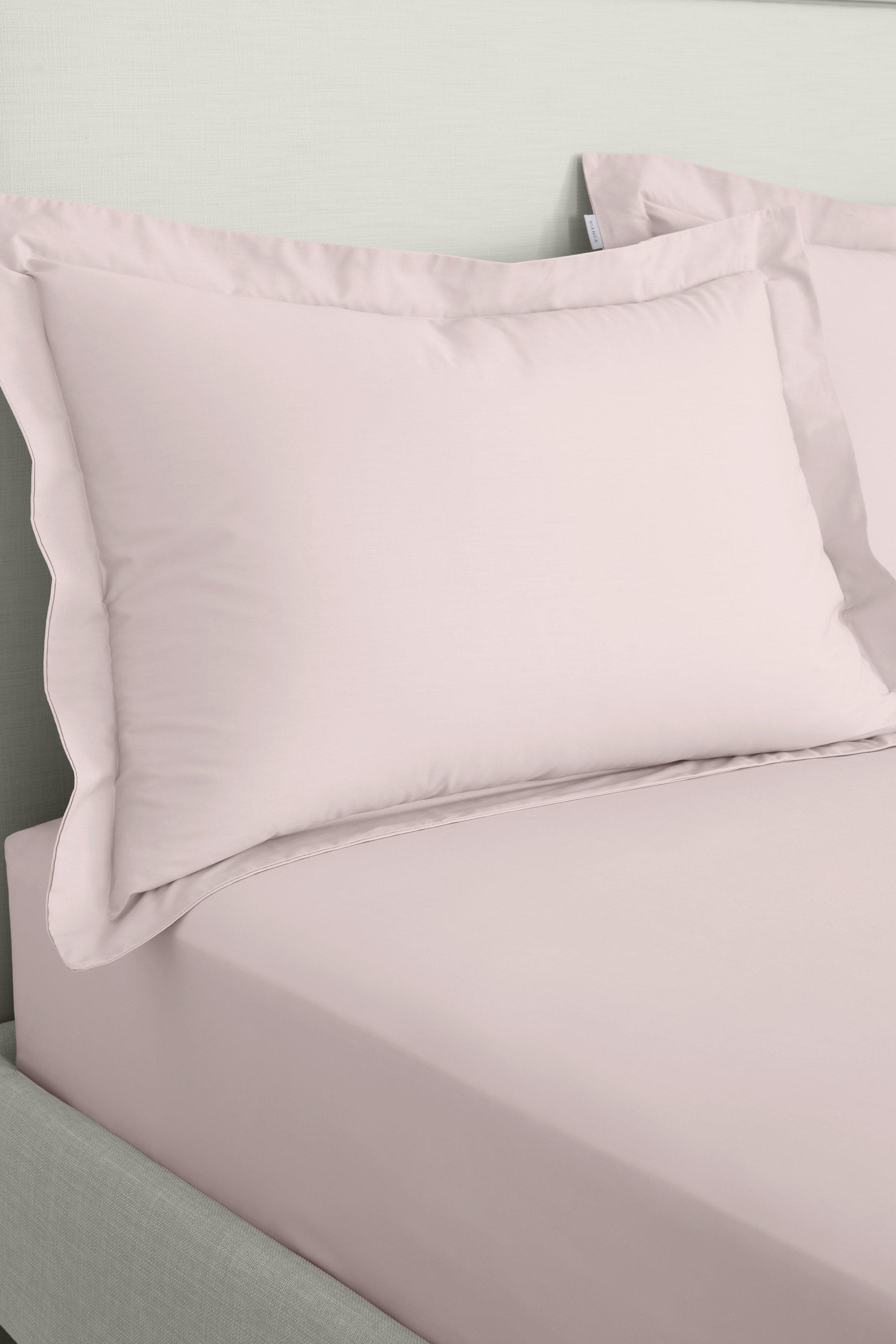 Bedding 200 Thread Count Cotton Percale Oxford Pillowcases