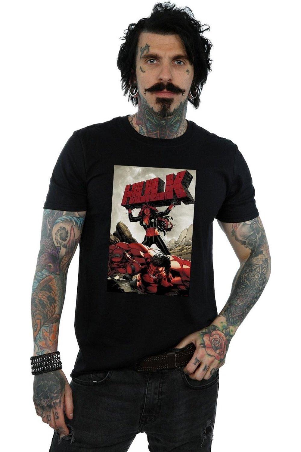 red hulk t shirt