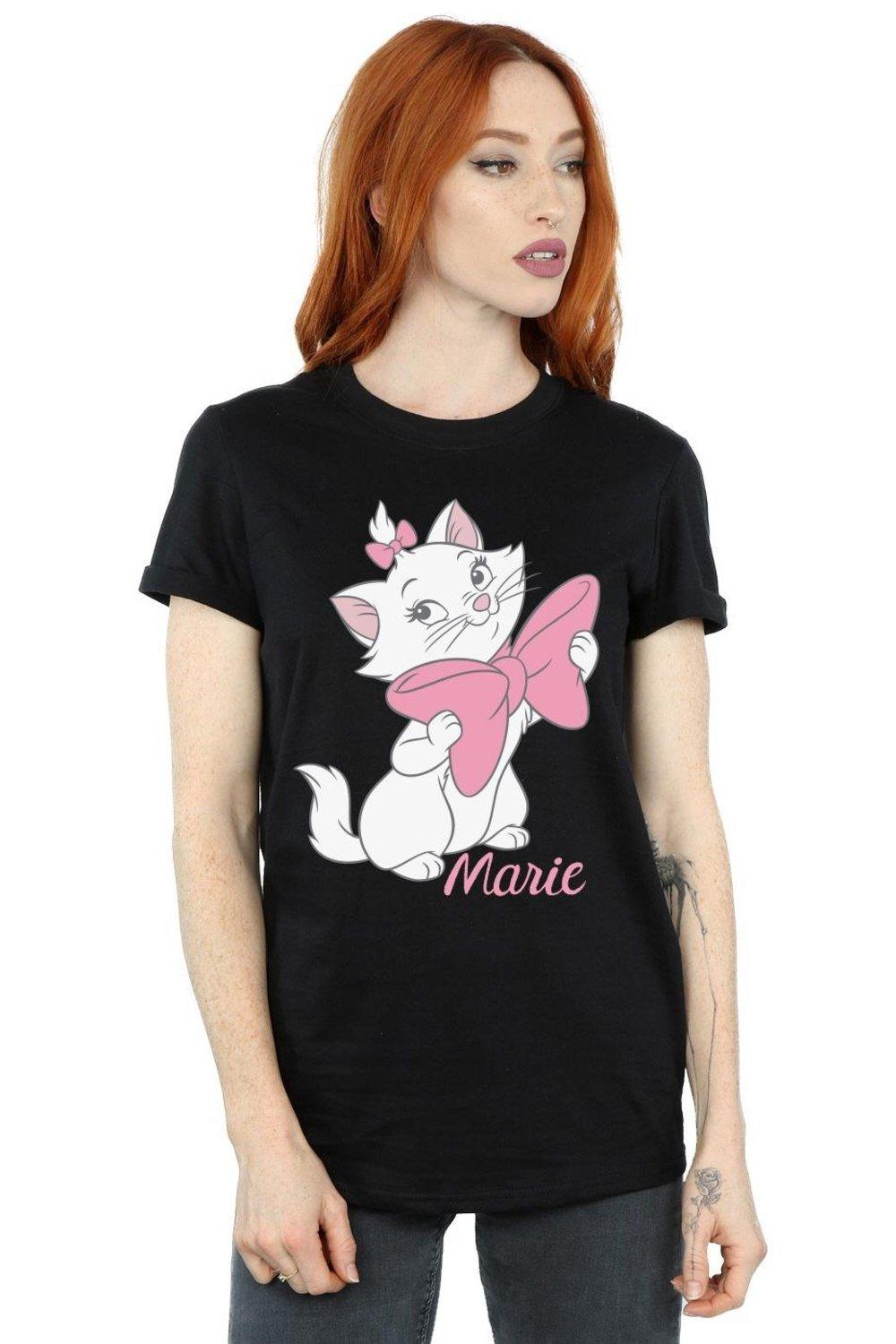 T-Shirts, Aristocats Marie Bow Cotton Boyfriend T-Shirt