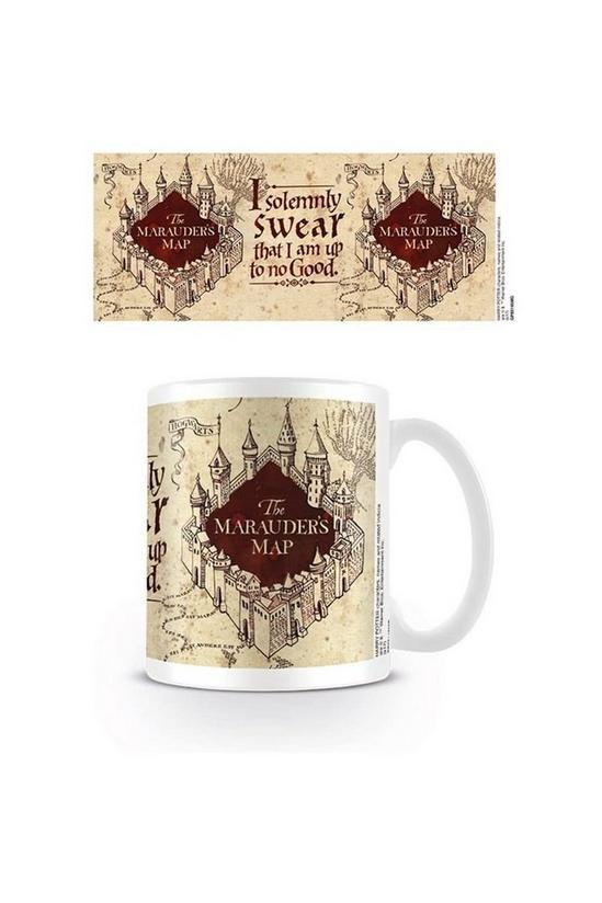 Harry Potter Marauders Map Mug and Coaster Set 4