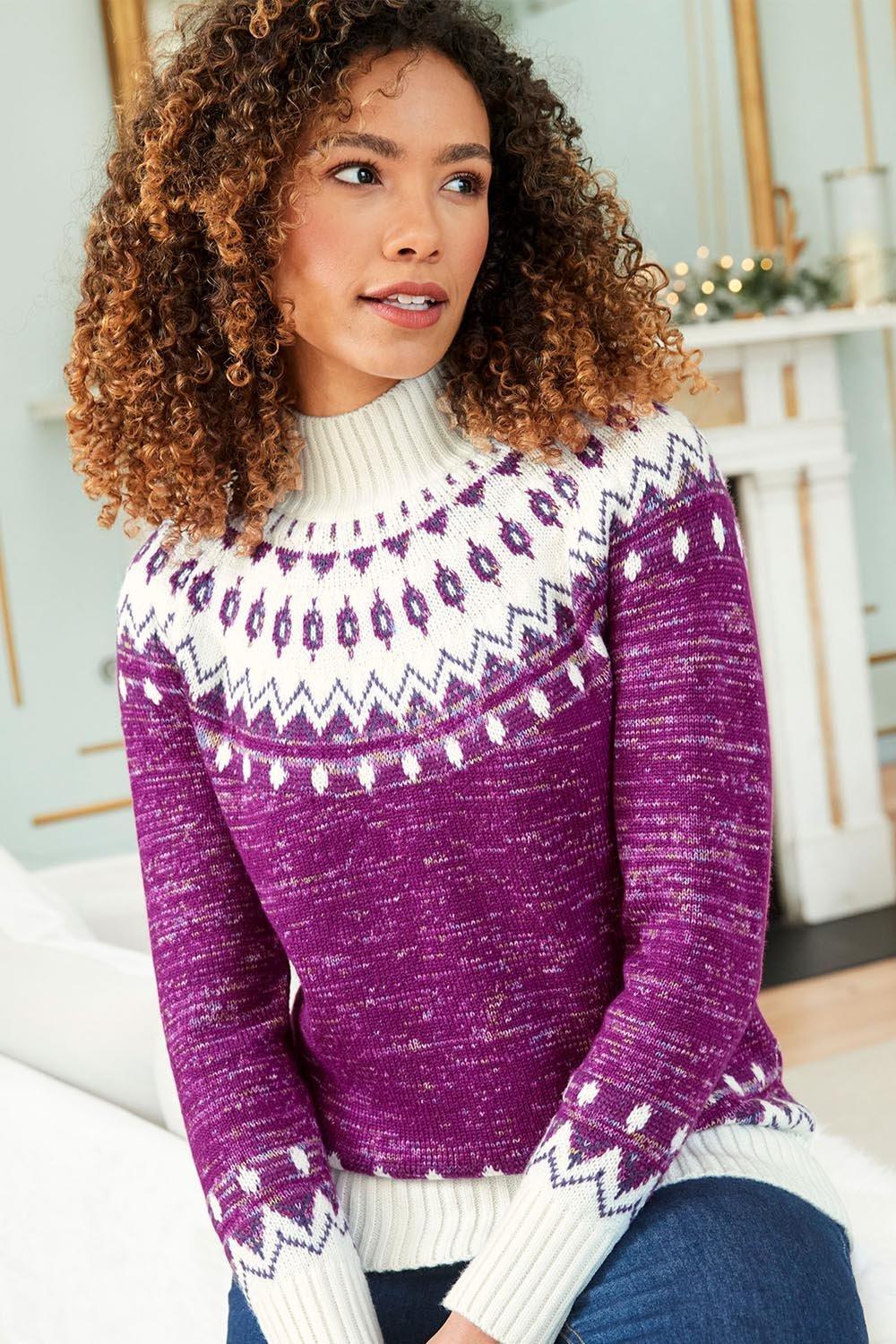 Dorothy perkins deals fairisle jumper