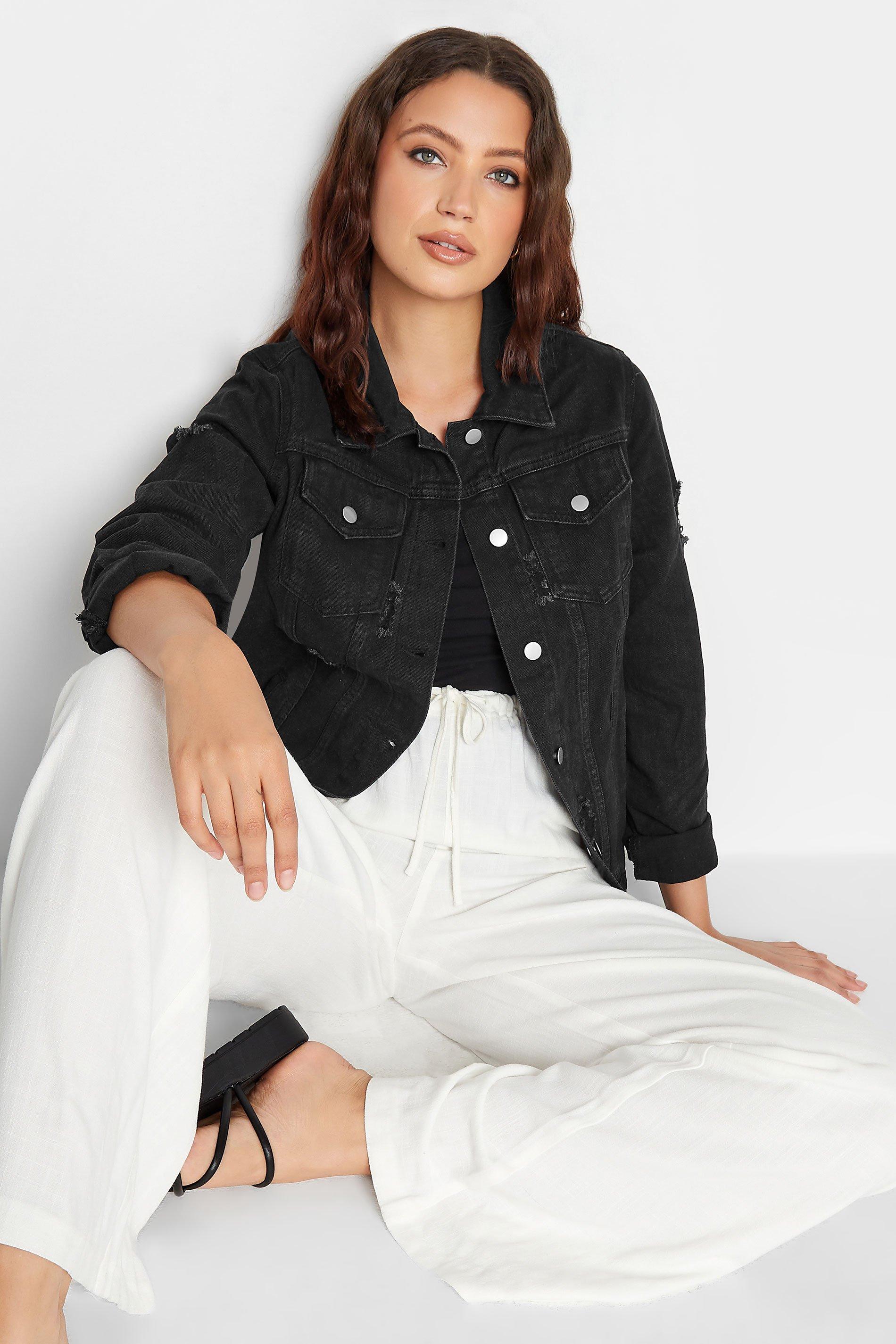 Dorothy perkins black deals denim jacket