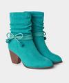 Joe Browns Teal Tassel Bow Ankle Boots thumbnail 4