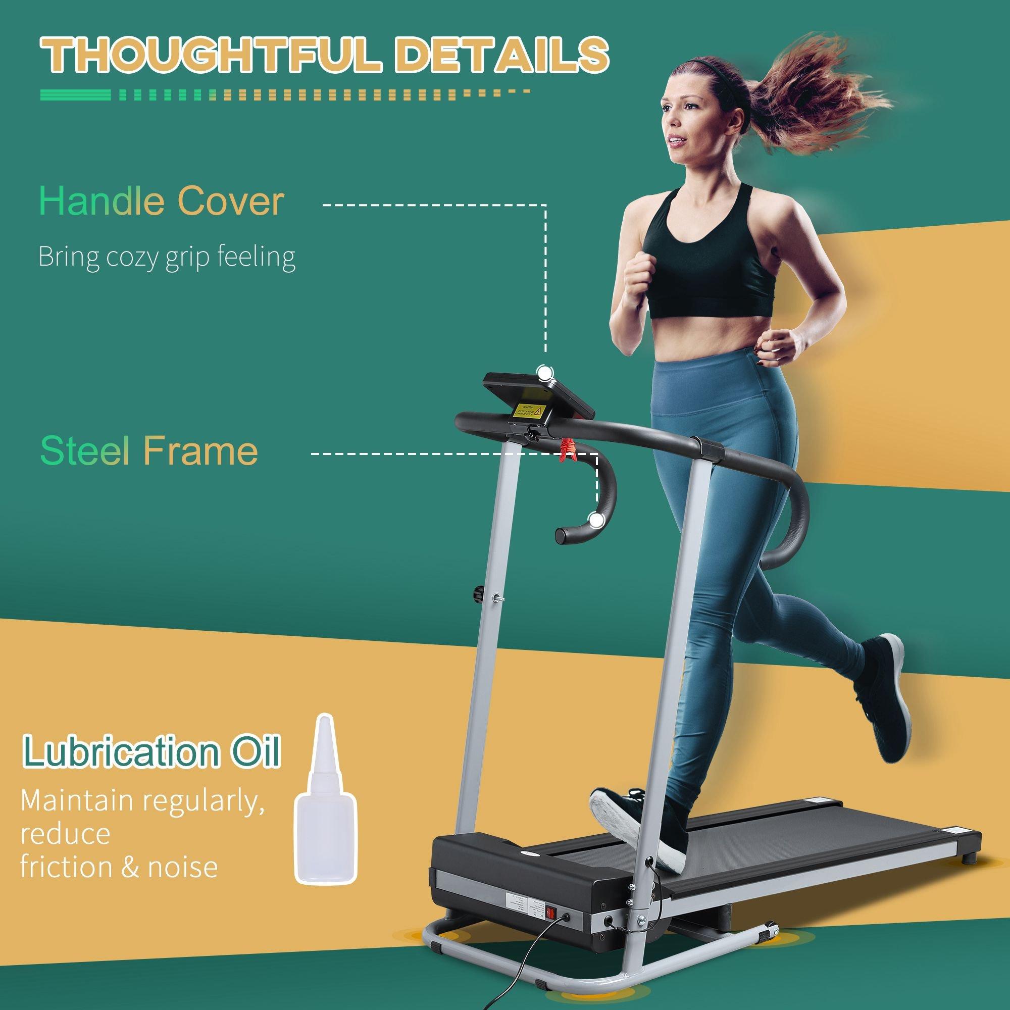 Homcom electric online treadmill