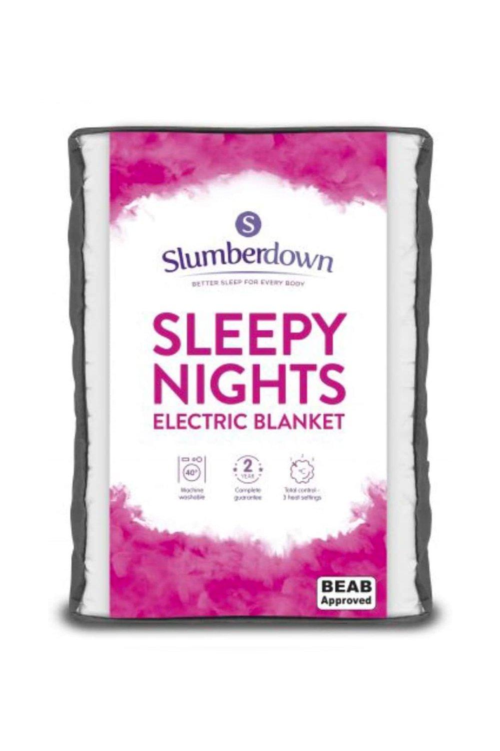 Slumberdown electric blanket online king