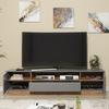 Creative Furniture TV Unit 200cm  CabinetTV Stand Living Room - Oak & Grey thumbnail 4