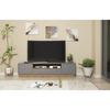 Creative Furniture TV Unit 200cm  CabinetTV Stand Living Room - Oak & Grey thumbnail 5