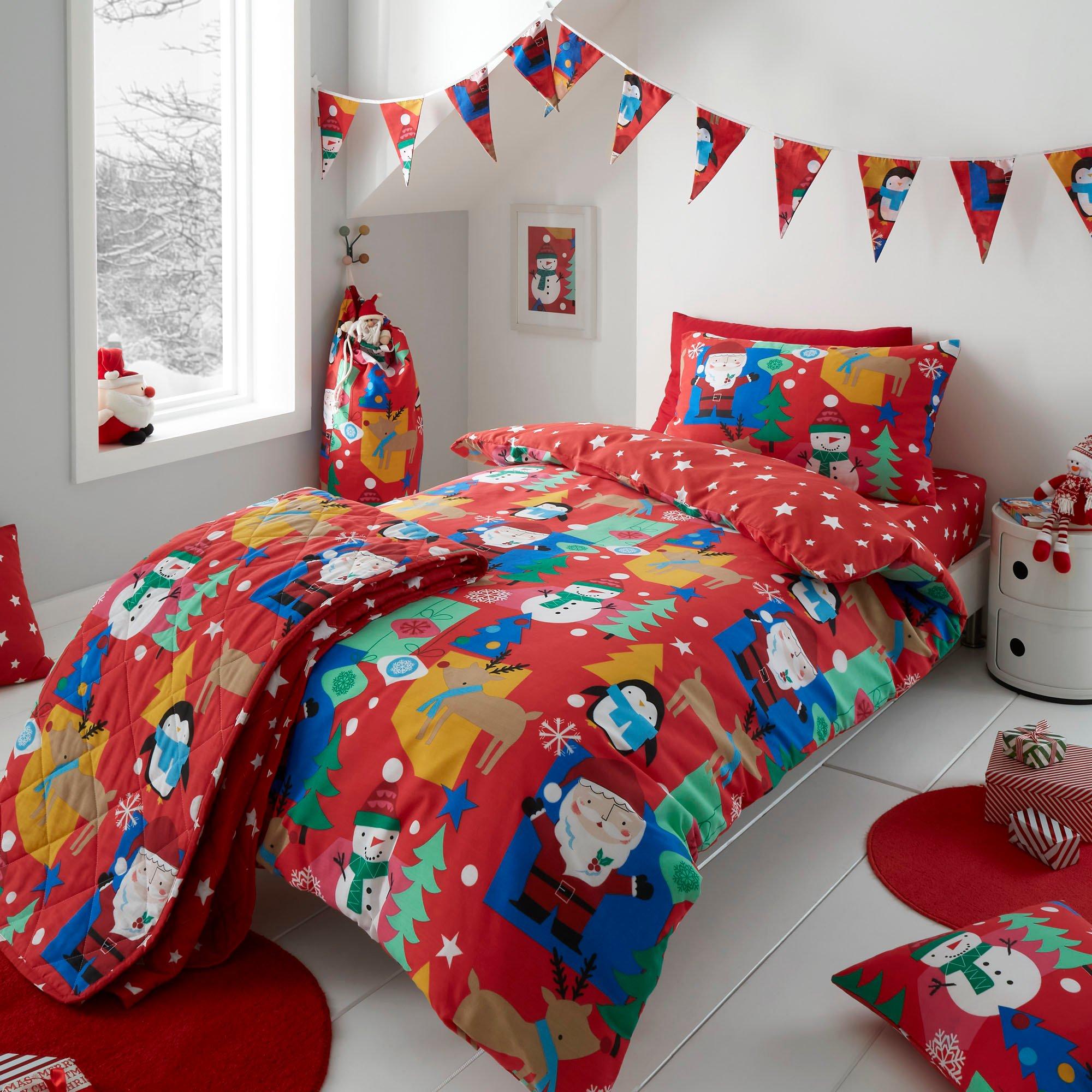 Childrens christmas hotsell duvet covers