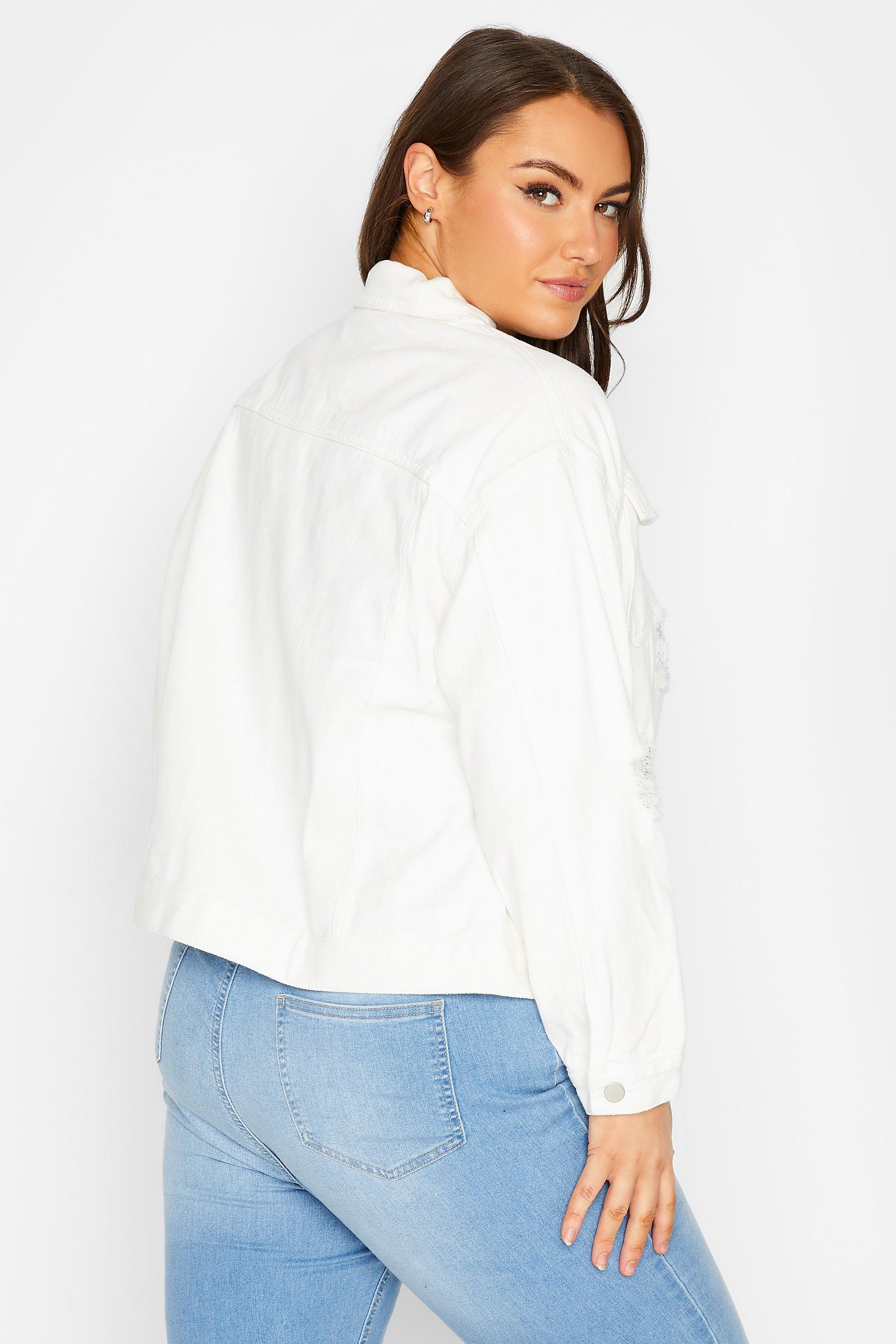 Dorothy perkins 2024 white denim jacket