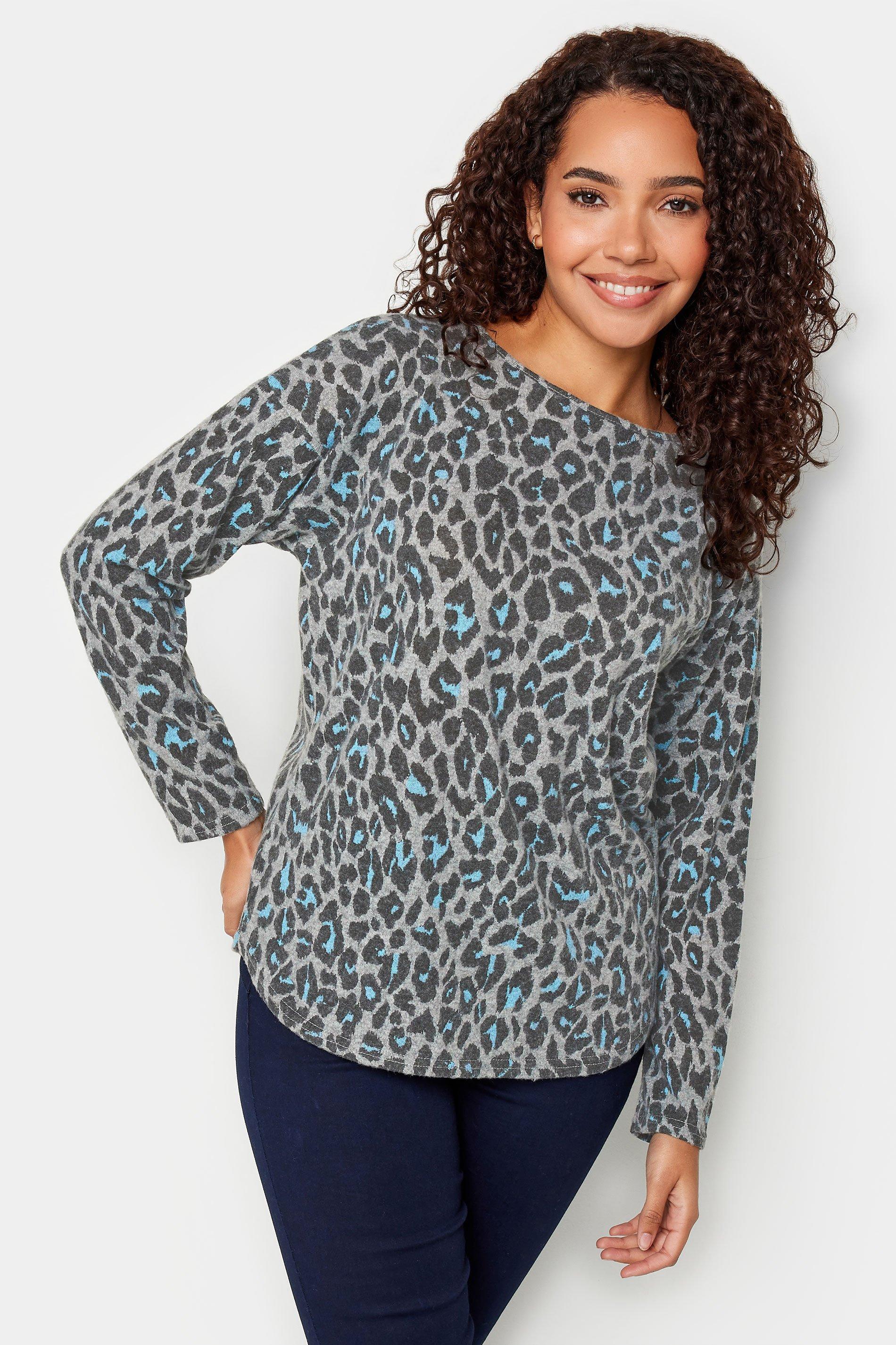 Leopard print sale jumper dorothy perkins