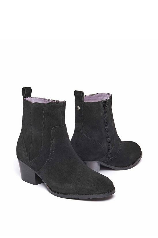 Boots | 'Morisot' Western Inspired Heeled Ankle Boot | Moshulu