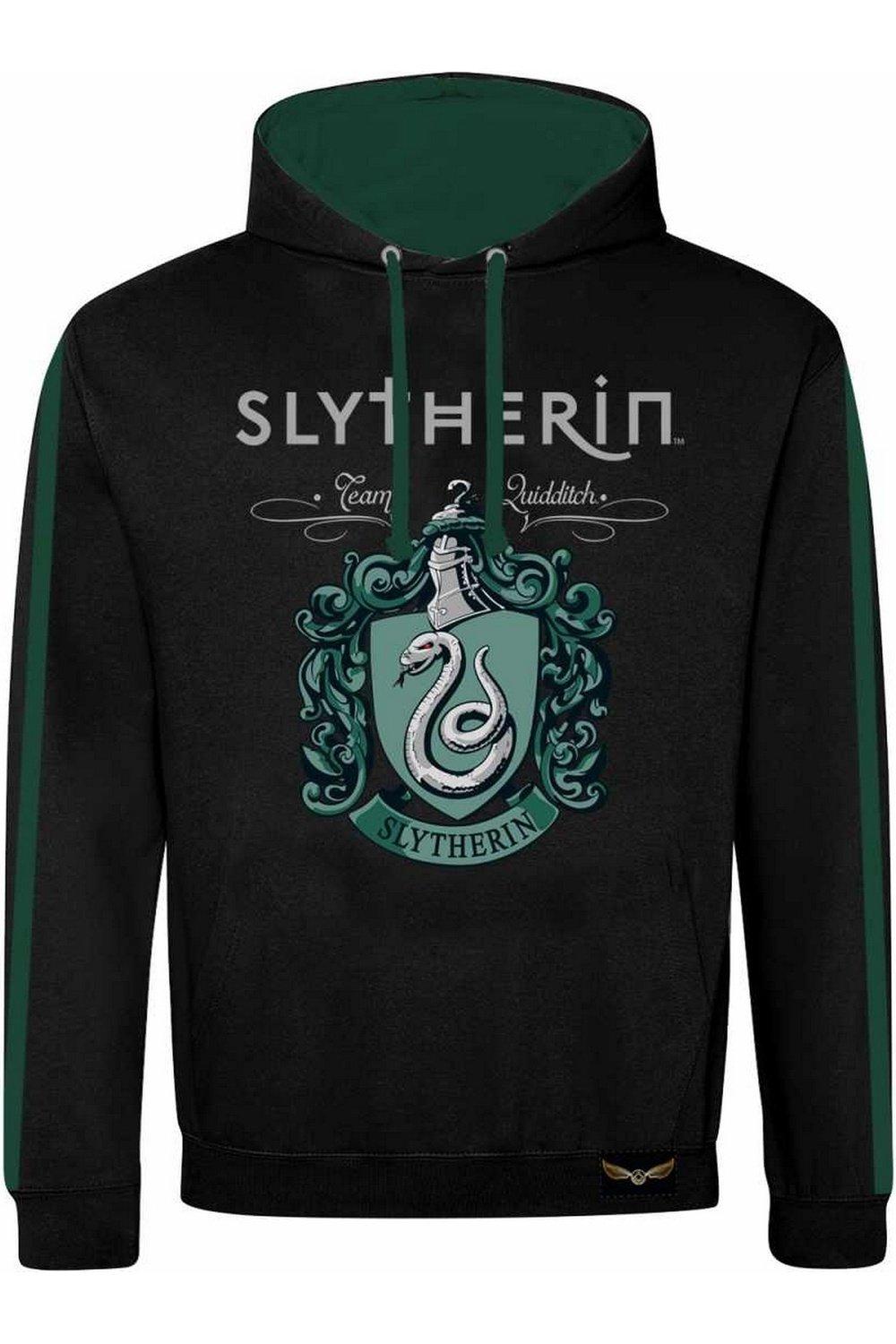 Slytherin zip deals up hoodie