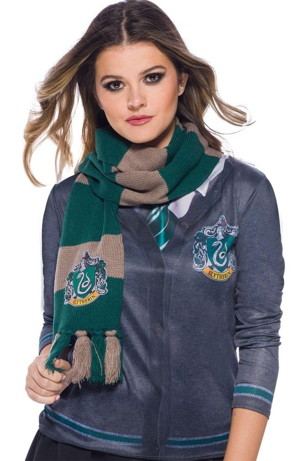 Gloves & Scarves | Deluxe Slytherin Scarf | Harry Potter