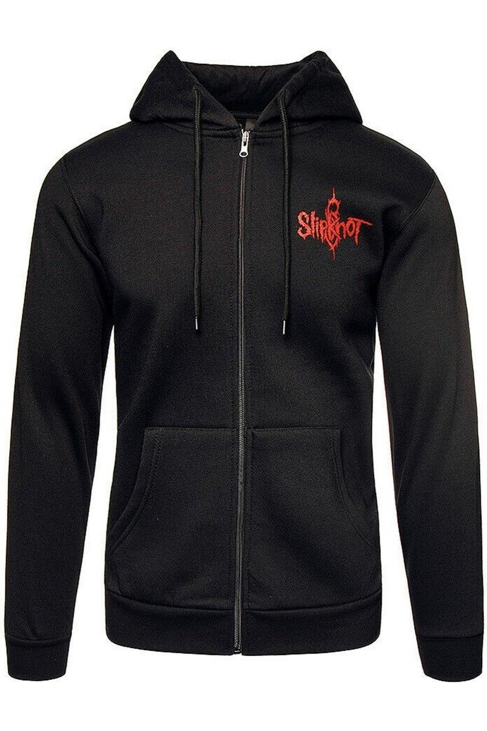 Slipknot hoodie hot sale zip up