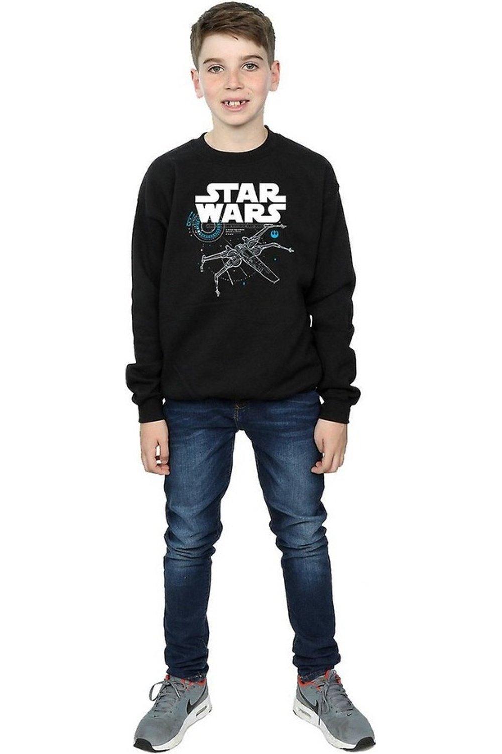 Star wars hot sale sweatshirt kids