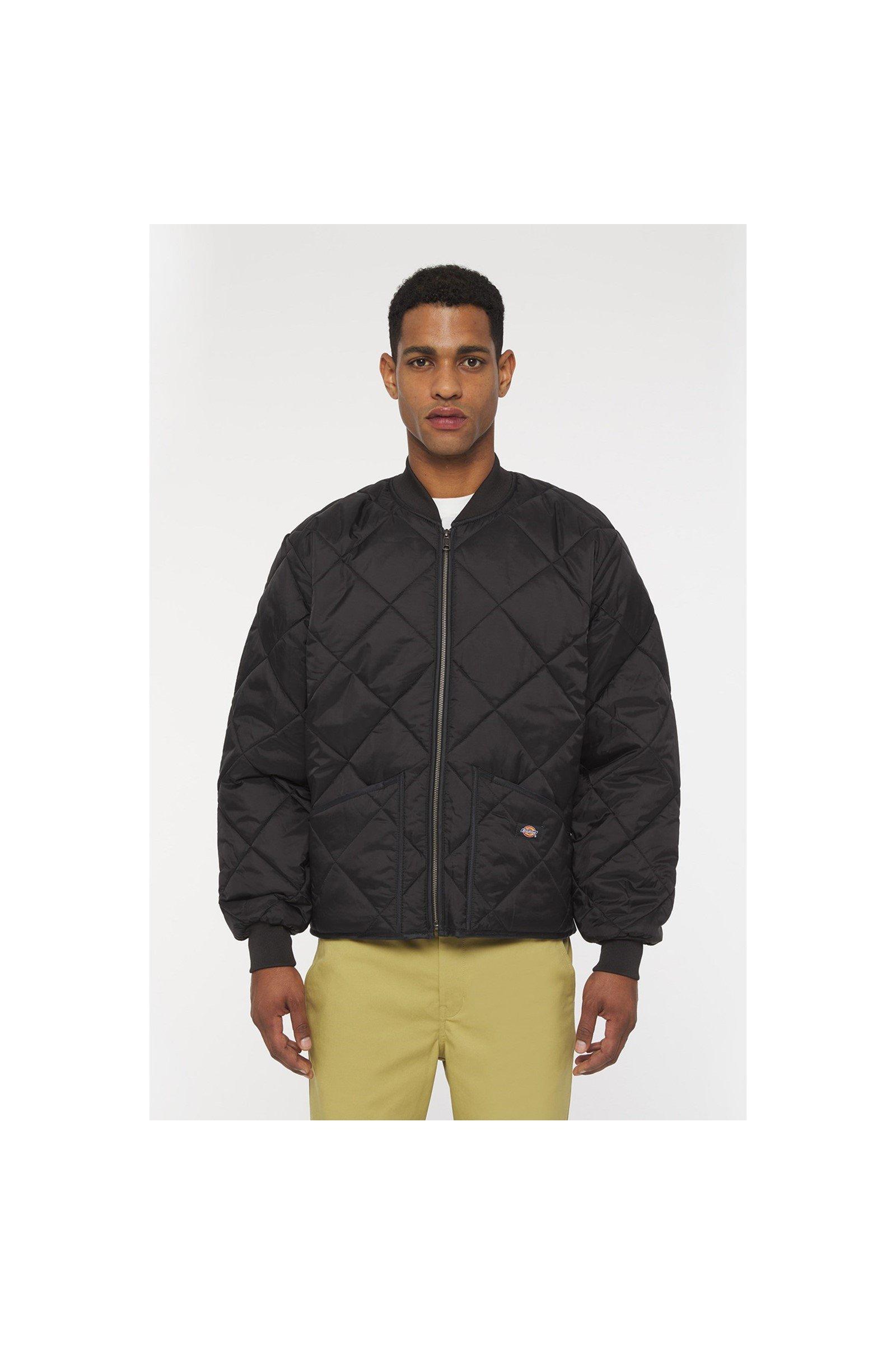 dickies diamond quilted jacket