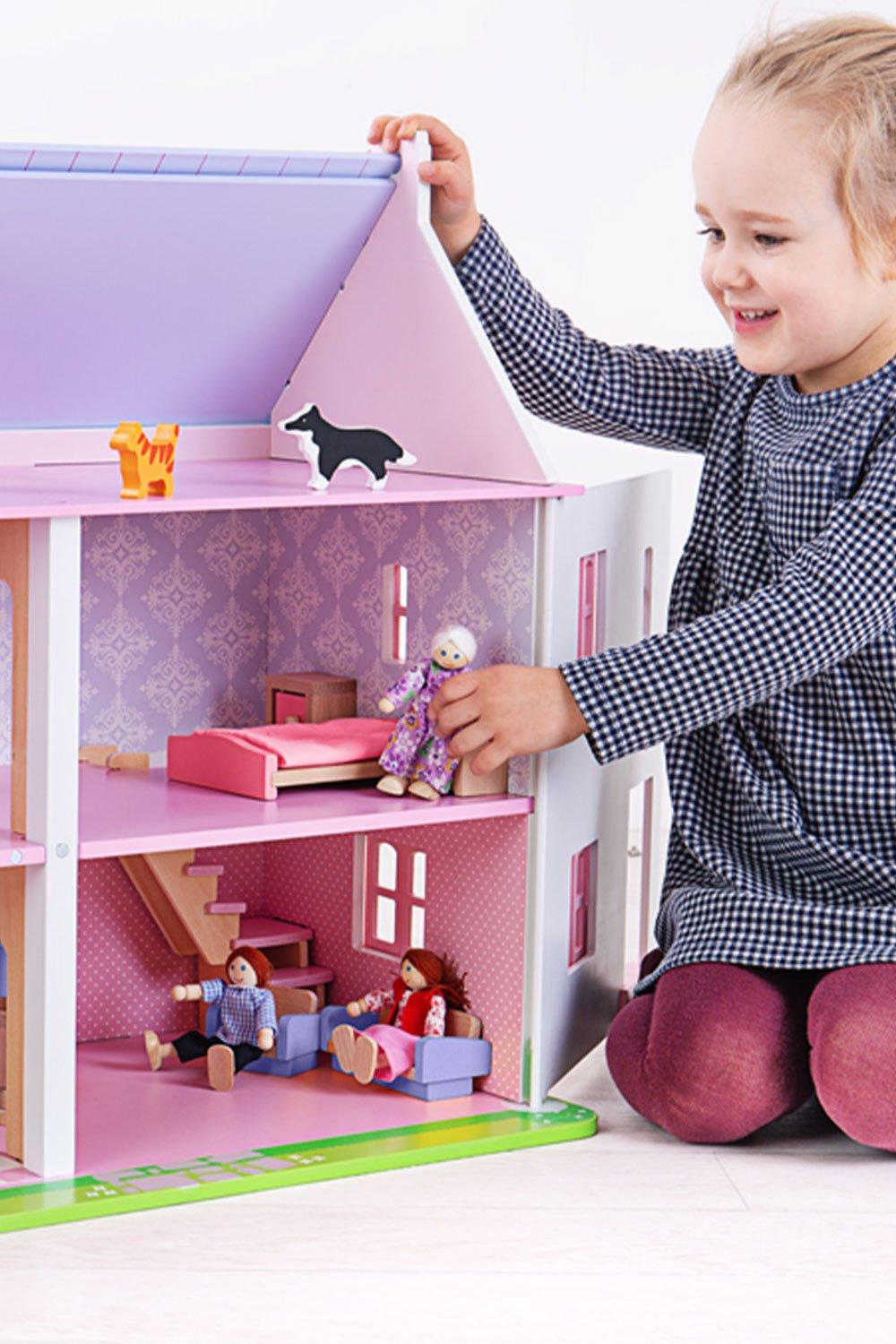 Bigjigs dolls house furniture set on sale