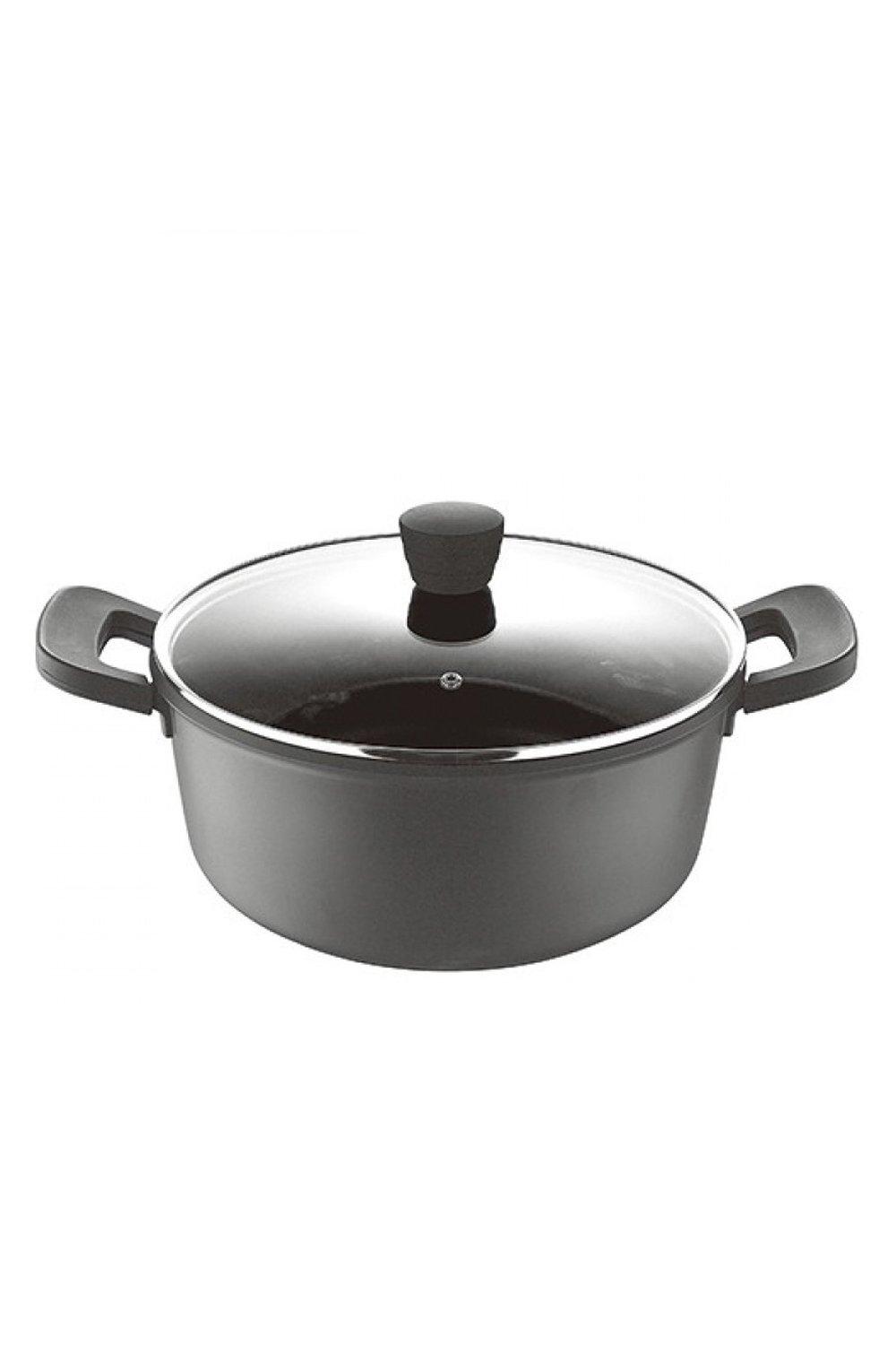 Pots Pans Retro Cast Aluminium Induction Non stick Casserole