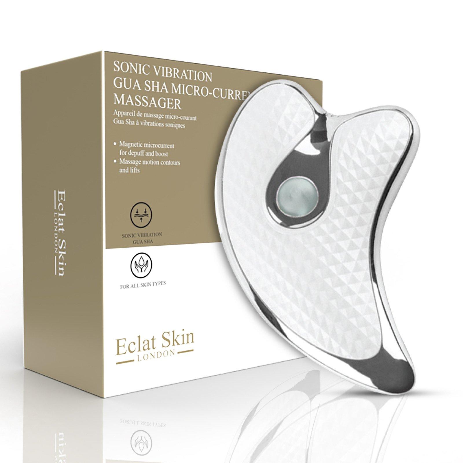 Skin | Home spa Hyaluronic Kit ( SONIC GuaSHA + H Serum) | Eclat 
