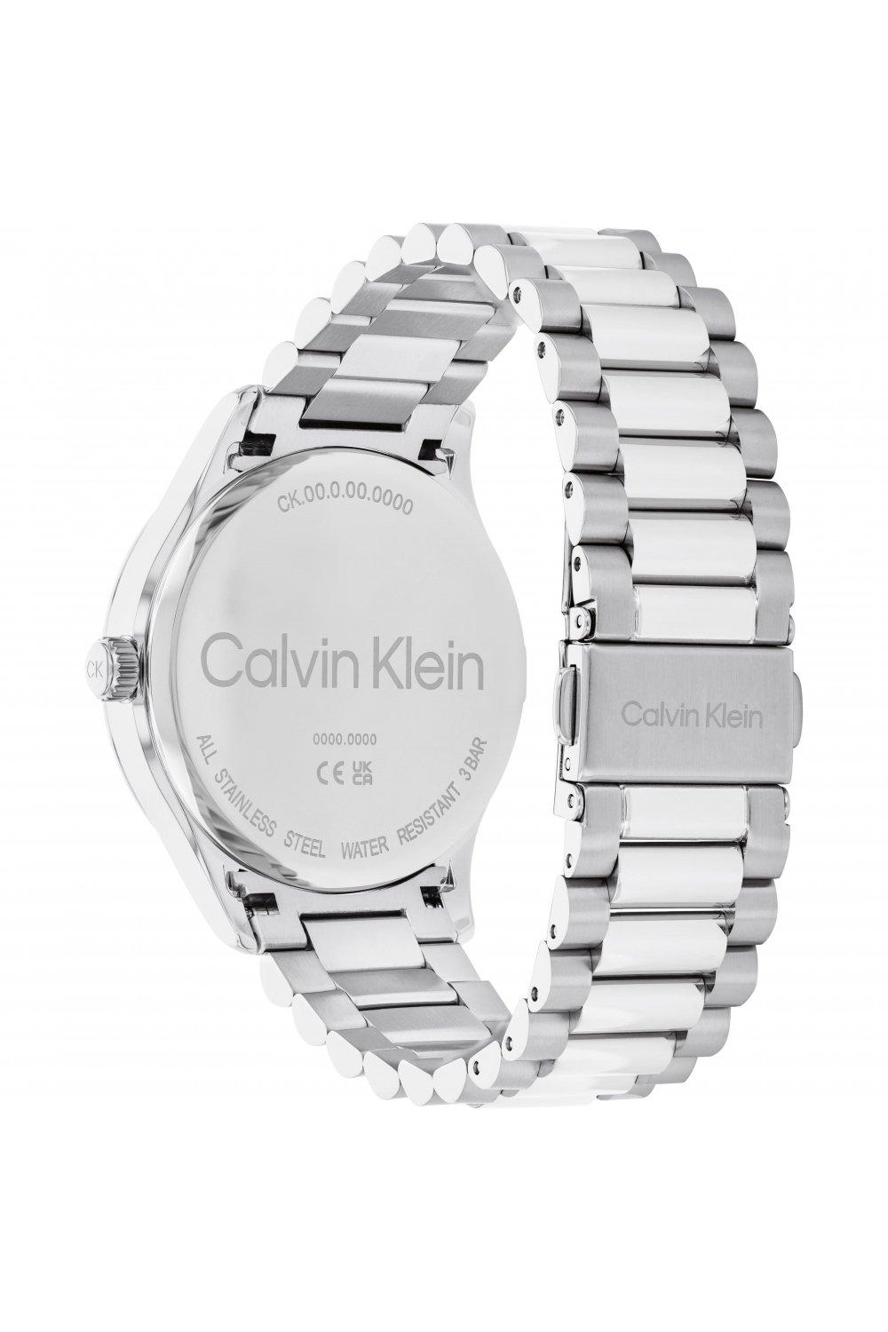 Iconic Sterling Silver Fashion Analogue Quartz Watch - 25200342